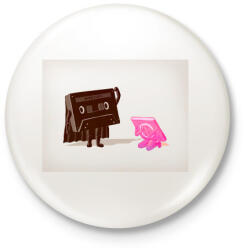 printfashion I'm your father - Kitűző, hűtőmágnes - Fehér (3074728)