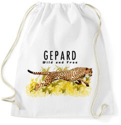 printfashion gepard - Sportzsák, Tornazsák - Fehér (5657199)