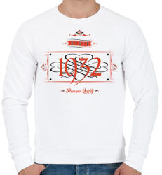 printfashion since-1932-red-black - Férfi pulóver - Fehér (523395)