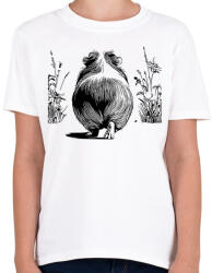 printfashion Tengerimalac - Gyerek póló - Fehér (16688659)