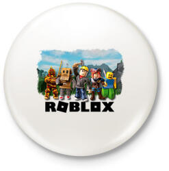 printfashion Roblox - Kitűző, hűtőmágnes - Fehér (14465258)