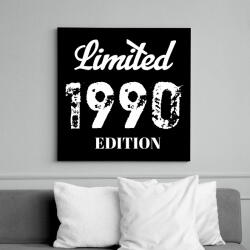 printfashion 1990 - Vászonkép - Fekete (6656864)