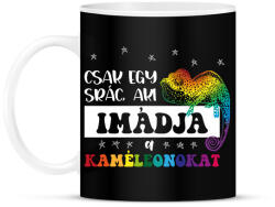 printfashion Egy srác - Kaméleon - Bögre - Fekete (10867157)