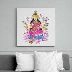 printfashion lakshmi - Vászonkép - Fehér (15901521)