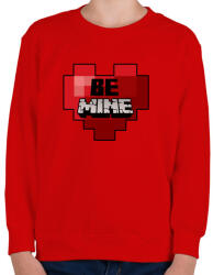 printfashion Be Mine - Gyerek pulóver - Piros (4288666)
