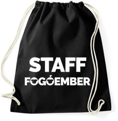 printfashion Fogóember Staff - Sportzsák, Tornazsák - Fekete (2155069)