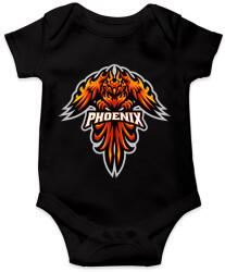 printfashion főnix - Baba Body - Fekete (14011736)