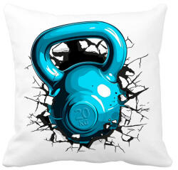printfashion Kettleball - Párnahuzat, Díszpárnahuzat - Fehér (15668486)
