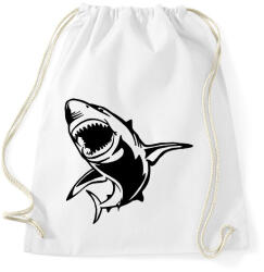 printfashion SHARK - Sportzsák, Tornazsák - Fehér (2669880)