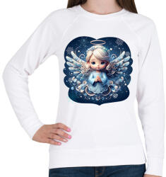 printfashion Téltündér - Női pulóver - Fehér (15114264)