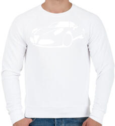 printfashion Alfa Romeo 8c 03 - Férfi pulóver - Fehér (11333505)