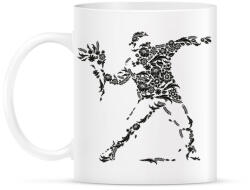 printfashion Virág vandalizmus - Bögre - Fehér (789294)