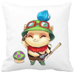 printfashion Teemo - Párnahuzat, Díszpárnahuzat - Fehér (14978877)