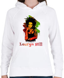 printfashion lauryn hill - Női kapucnis pulóver - Fehér (2805314)
