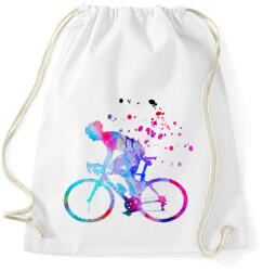 printfashion Bike - Sportzsák, Tornazsák - Fehér (1518993)