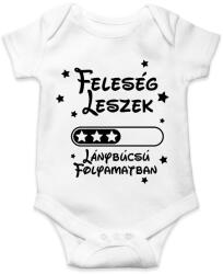 printfashion Feleség leszek Lánybúcsú folyamatban - Baba Body - Fehér (16486156)