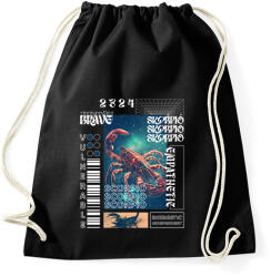 printfashion Scorpio - Streetwear style - Sportzsák, Tornazsák - Fekete (15695802)