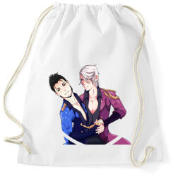 printfashion Yuri! ! ! on Ice - Sportzsák, Tornazsák - Fehér (358290)