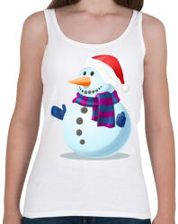 printfashion Hóember - Női atléta - Fehér (5607990)