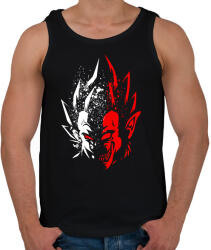 printfashion Half Supermonkey - Férfi atléta - Fekete (2553704)