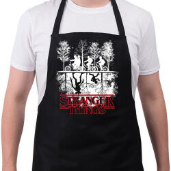 printfashion #upsidedown - Kötény - Fekete (14236635)