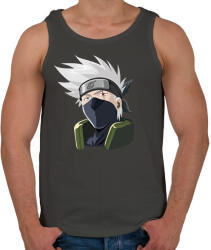 printfashion Kakashi - Férfi atléta - Sötétszürke (5665264)