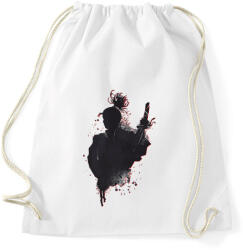 printfashion Ninja árnyékharcos - Sportzsák, Tornazsák - Fehér (11375339)