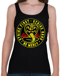 printfashion Cobra Kai - No Mercy - Női atléta - Fekete (4316728)