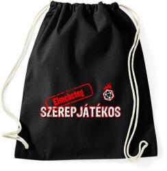 printfashion Elmebeteg szerepjátékos - Sportzsák, Tornazsák - Fekete (2658948)