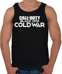 printfashion COD - Cold War - Férfi atléta - Fekete (2854470)
