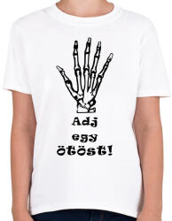 printfashion Adj egy ötöst! - Gyerek póló - Fehér (1859759)