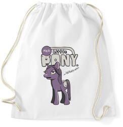 printfashion Litte Pony - Meh little pony - Sportzsák, Tornazsák - Fehér (4183414)