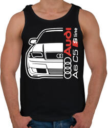 printfashion Audi A6 C5 - Férfi atléta - Fekete (14785122)