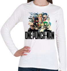 printfashion One Punch Man - Női hosszú ujjú póló - Fehér (2850271)