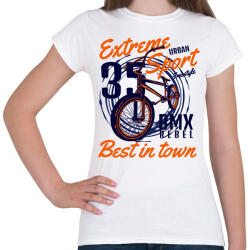 printfashion bmx - Női póló - Fehér (15511486)