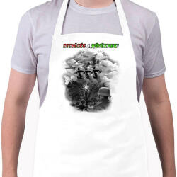 printfashion Dicsőség a Hősöknek! - Kötény - Fehér (4902427)