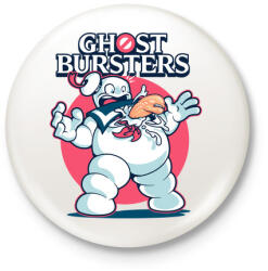 printfashion Ghost busters alien - Kitűző, hűtőmágnes - Fehér (3082948)