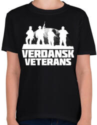 printfashion Verdansk Veterans - Gyerek póló - Fekete (3023817)