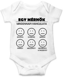 printfashion Mindennapi hangulat - Baba Body - Fehér (13544512)