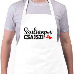 printfashion Szülinapos Csajszi - Kötény - Fehér (6041586)