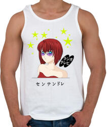 printfashion manga1 - Férfi atléta - Fehér (1587341)
