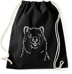 printfashion Fehér quokka - Sportzsák, Tornazsák - Fekete (14001030)