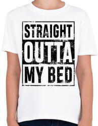 printfashion Egyenesen az ágyból - Gyerek póló - Fehér (10936415)