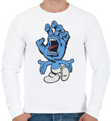 printfashion Törpkézfej - Férfi pulóver - Fehér (2365049)