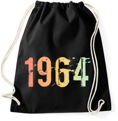 printfashion 1964 - Sportzsák, Tornazsák - Fekete (11819906)
