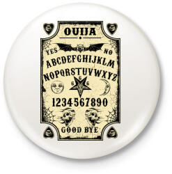 printfashion Szellemidézés - Oujia tábla - Kitűző, hűtőmágnes - Fehér (3074504)