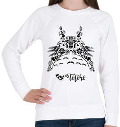 printfashion Magyaros Totoro - Női pulóver - Fehér (12952710)