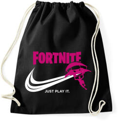 printfashion Just Play it! - Sportzsák, Tornazsák - Fekete (1316365)