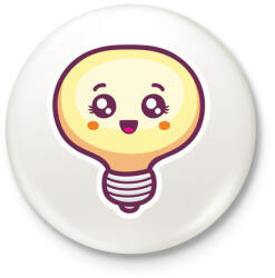 printfashion cukisagok-002 - Kitűző, hűtőmágnes - Fehér (5336815)