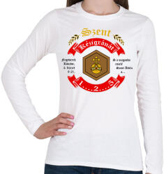 printfashion Szent Gránát - Női hosszú ujjú póló - Fehér (2326351)